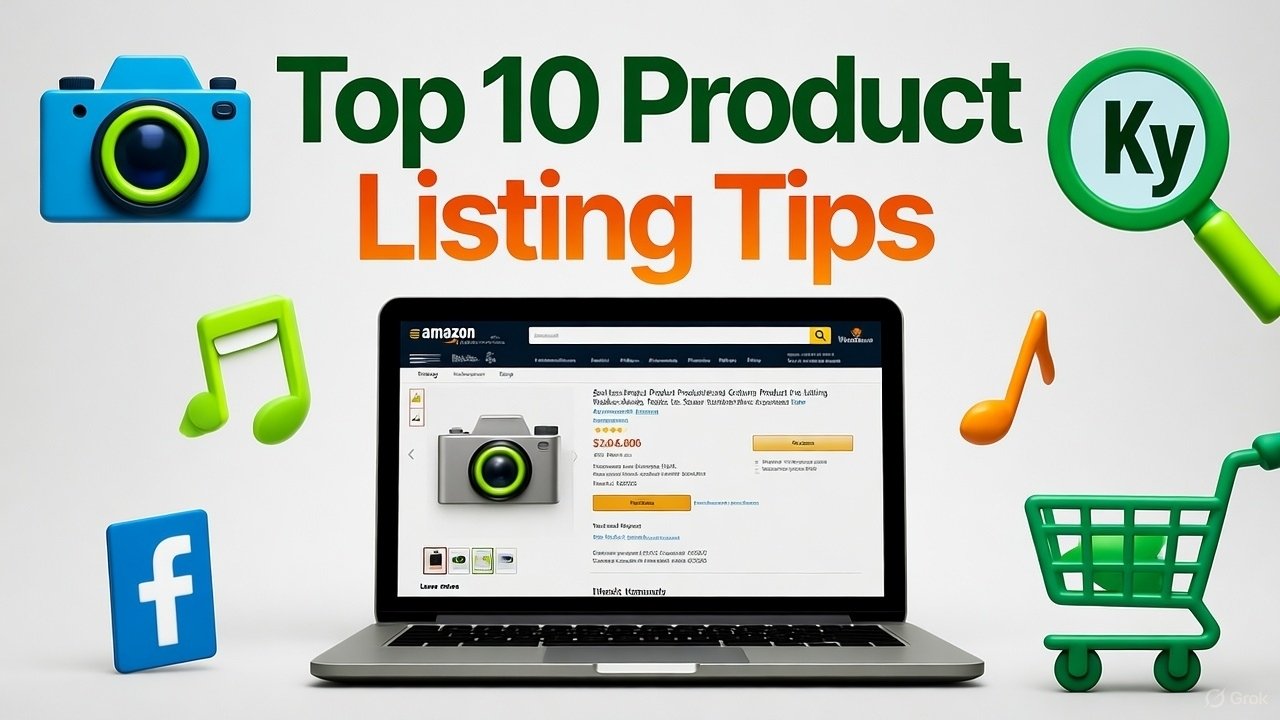 Top 10 E-Commerce Product Listing Tips to Dominate Amazon & Beyond