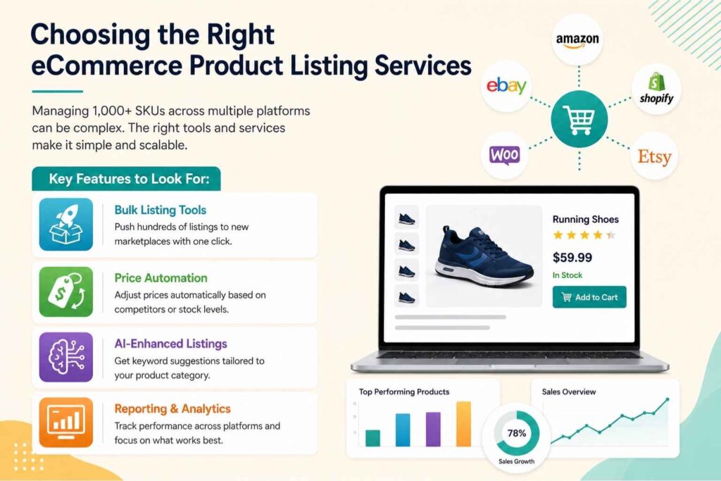 ecommerce product listing services 