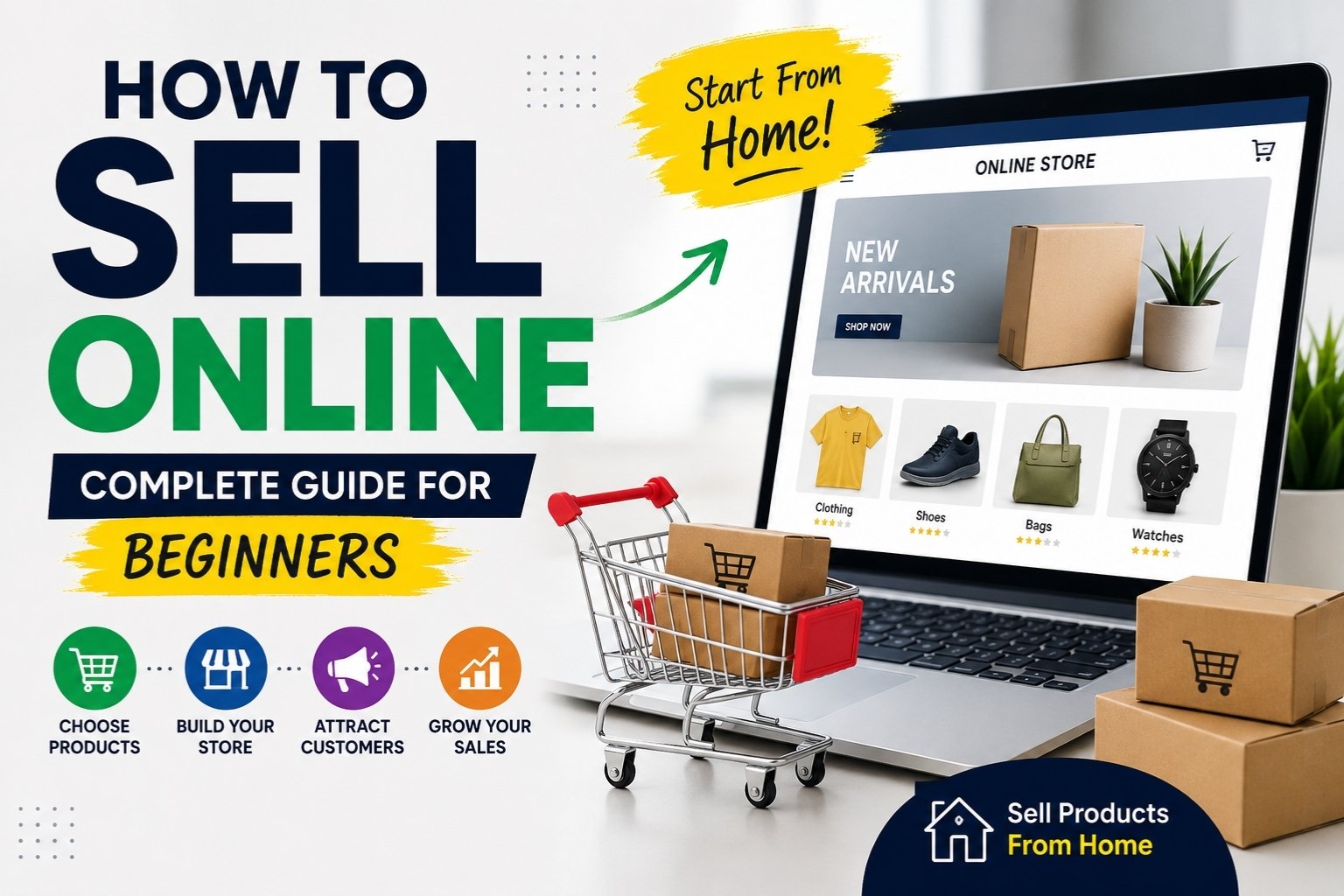 How to Sell Online in 2026: A Complete Guide for Beginners