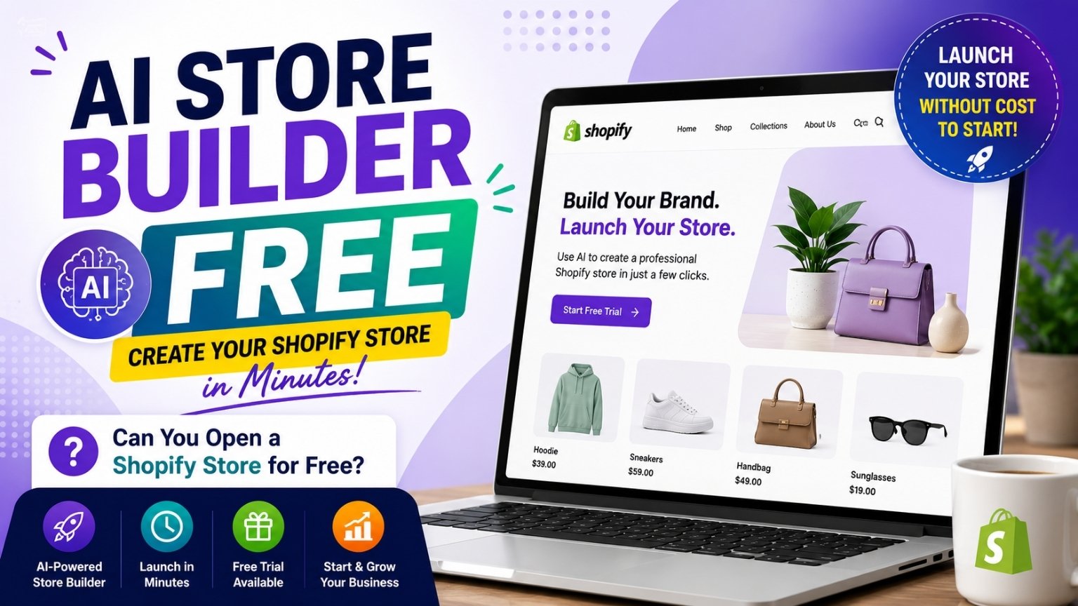 AI Store Builder Free: How to Create a Free Shopify Store with AI