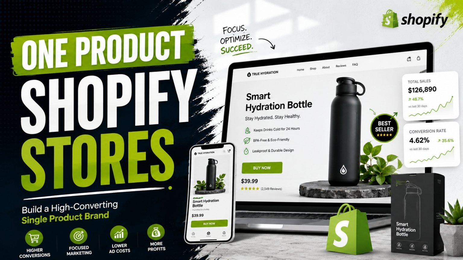 one product shopify stores