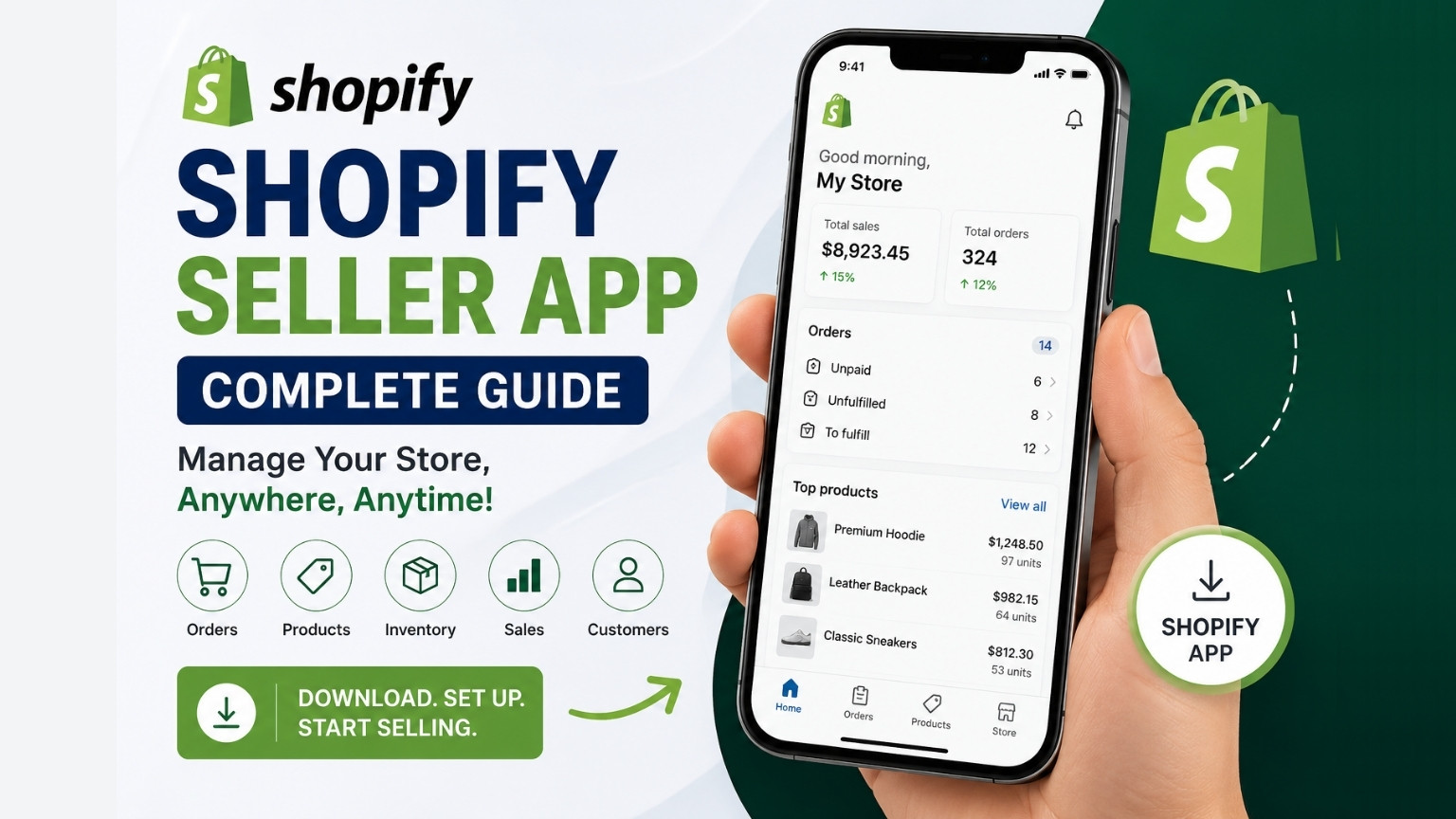 Shopify Seller App: Download & Setup Guide 