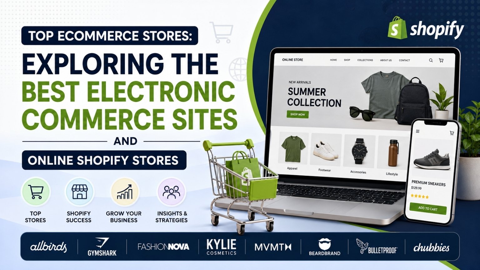 Top Ecommerce Stores: Exploring the Best Electronic Commerce Sites and Online Shopify Stores